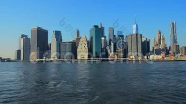 纽约市曼哈顿天空之城。 美国。